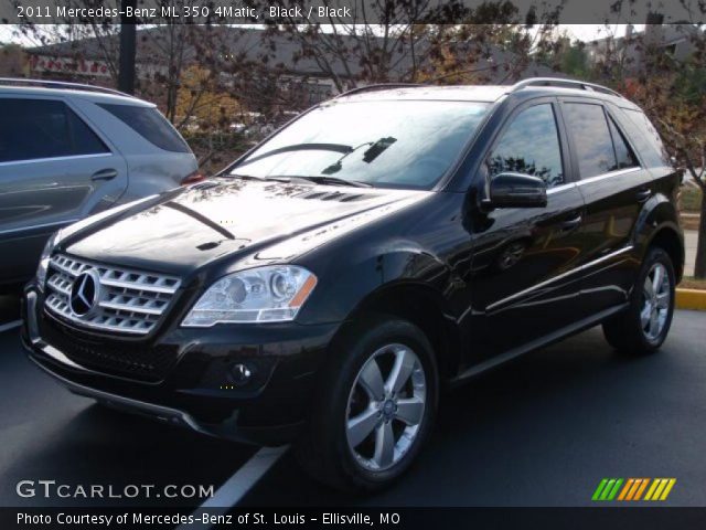 2011 Mercedes-Benz ML 350 4Matic in Black