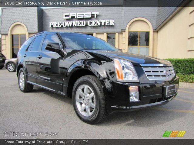 2008 Cadillac SRX V6 in Black Raven