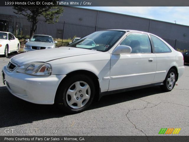 1999 Honda Civic EX Coupe in Taffeta White