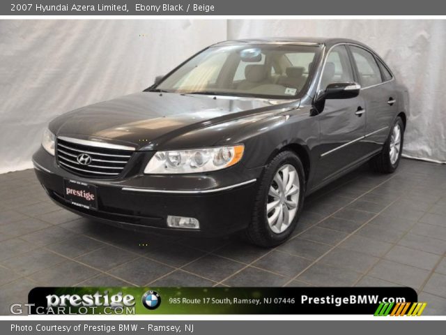 2007 Hyundai Azera Limited in Ebony Black