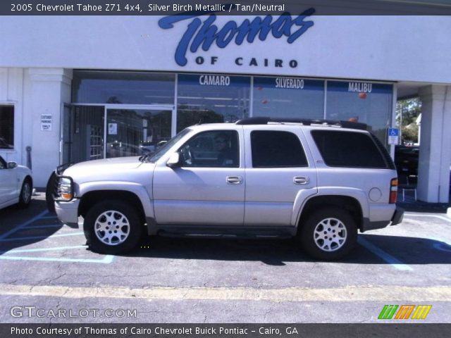2005 Chevrolet Tahoe Z71 4x4 in Silver Birch Metallic