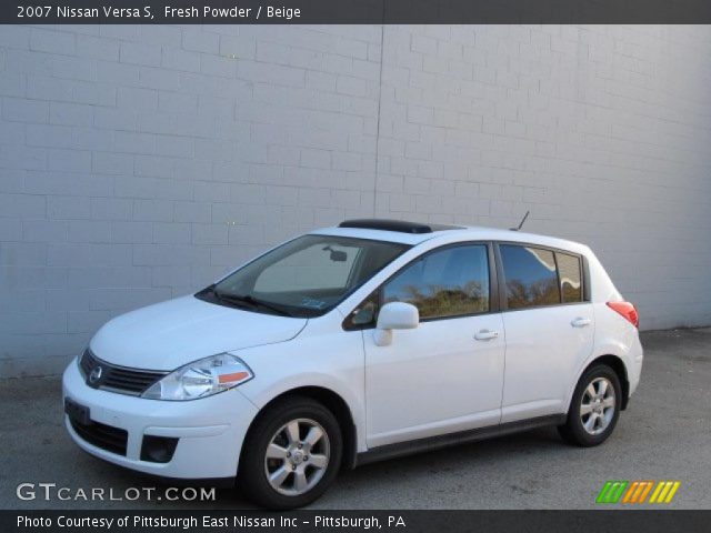 2007 Nissan Versa S in Fresh Powder
