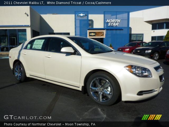 2011 Chevrolet Malibu LT in White Diamond Tricoat