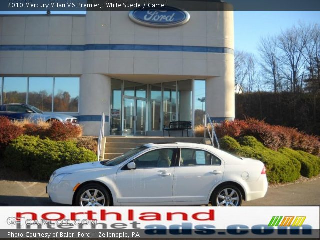 2010 Mercury Milan V6 Premier in White Suede