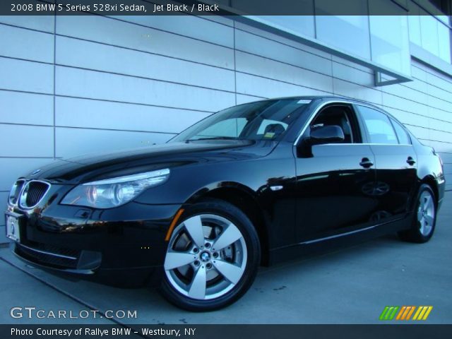 2008 BMW 5 Series 528xi Sedan in Jet Black