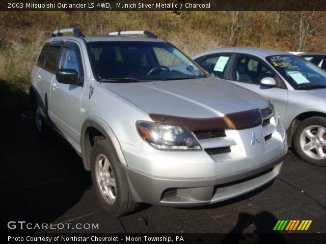 2003 Mitsubishi Outlander LS 4WD in Munich Silver Metallic