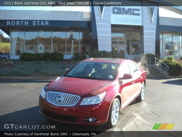 2011 Buick LaCrosse CXL AWD in Red Jewel Tintcoat