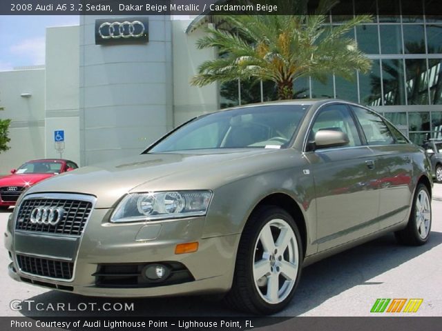 2008 Audi A6 3.2 Sedan in Dakar Beige Metallic