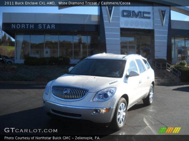 2011 Buick Enclave CXL AWD in White Diamond Tricoat