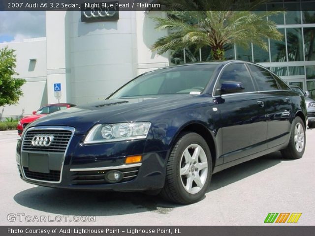 2007 Audi A6 3.2 Sedan in Night Blue Pearl