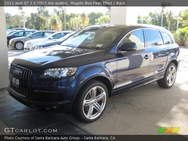 2011 Audi Q7 3.0 TFSI S line quattro in Mugello Blue Pearl Effect