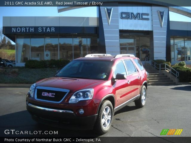 2011 GMC Acadia SLE AWD in Red Jewel Tintcoat