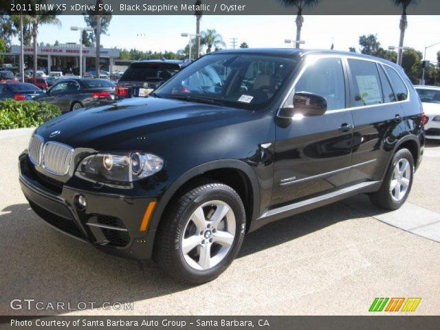 2011 BMW X5 xDrive 50i in Black Sapphire Metallic