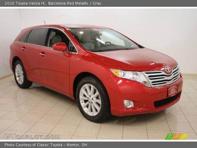 2010 Toyota Venza I4 in Barcelona Red Metallic