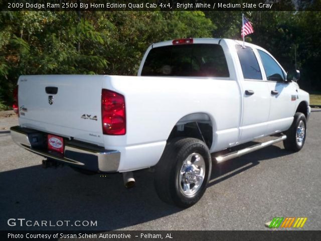 2009 Dodge Ram 2500 Big Horn Edition Quad Cab 4x4 in Bright White