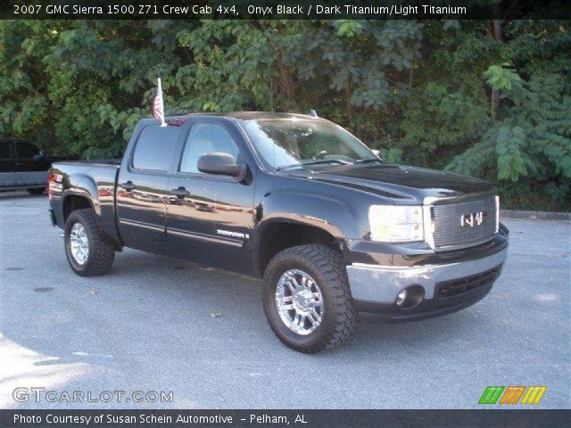 2007 GMC Sierra 1500 Z71 Crew Cab 4x4 in Onyx Black