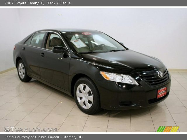 2007 Toyota Camry LE in Black