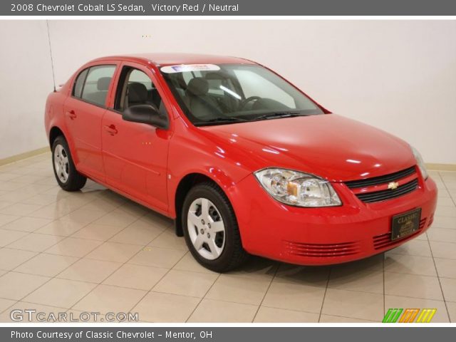 2008 Chevrolet Cobalt LS Sedan in Victory Red