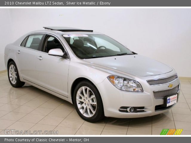 2010 Chevrolet Malibu LTZ Sedan in Silver Ice Metallic