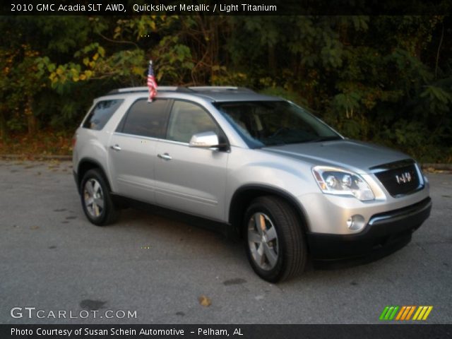 2010 GMC Acadia SLT AWD in Quicksilver Metallic