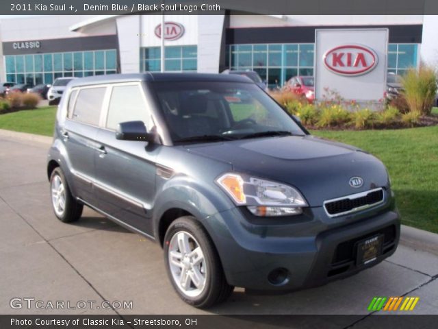 2011 Kia Soul + in Denim Blue