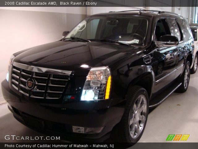 2008 Cadillac Escalade AWD in Black Raven