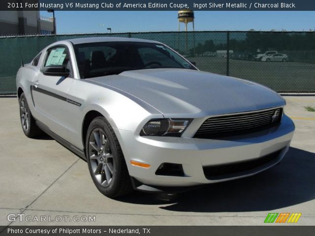 2011 Ford Mustang V6 Mustang Club of America Edition Coupe in Ingot Silver Metallic