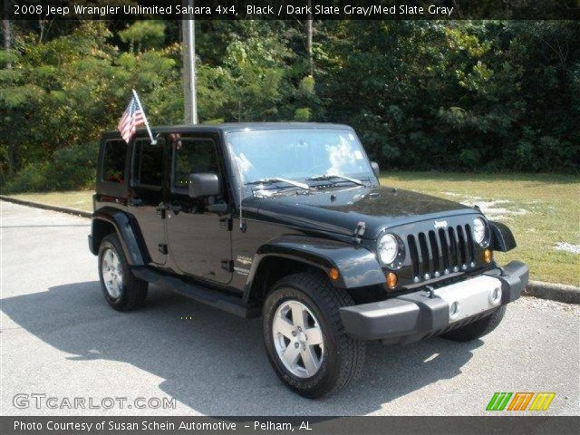2008 Jeep Wrangler Unlimited Sahara 4x4 in Black