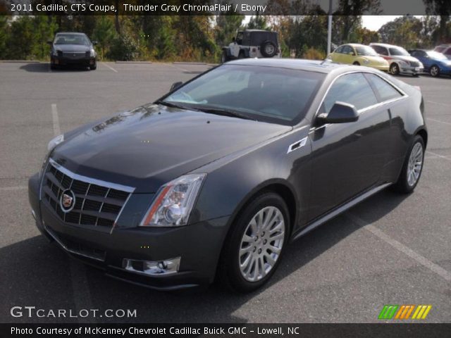 2011 Cadillac CTS Coupe in Thunder Gray ChromaFlair