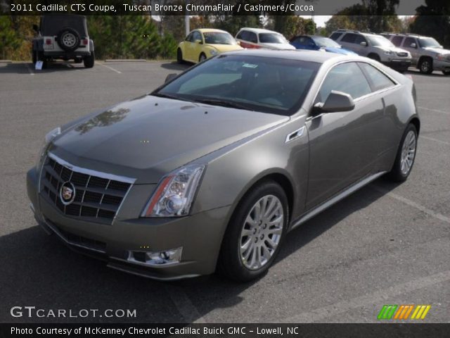 2011 Cadillac CTS Coupe in Tuscan Bronze ChromaFlair