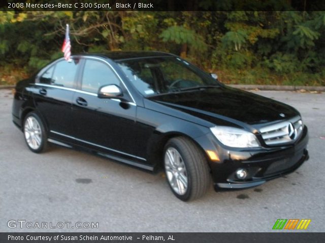 2008 Mercedes-Benz C 300 Sport in Black