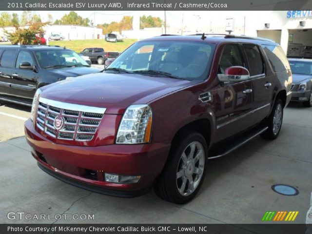 2011 Cadillac Escalade ESV Luxury AWD in Infrared Tincoat