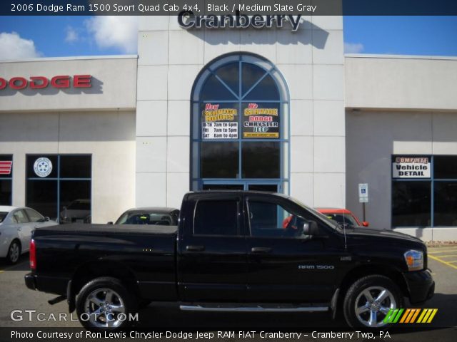 2006 Dodge Ram 1500 Sport Quad Cab 4x4 in Black