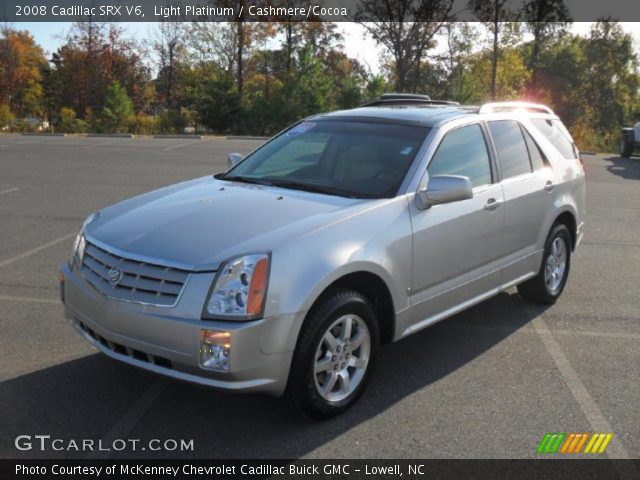 2008 Cadillac SRX V6 in Light Platinum