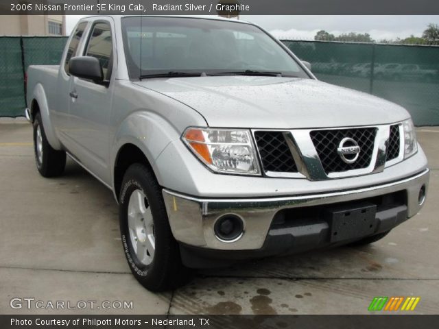 2006 Nissan Frontier SE King Cab in Radiant Silver