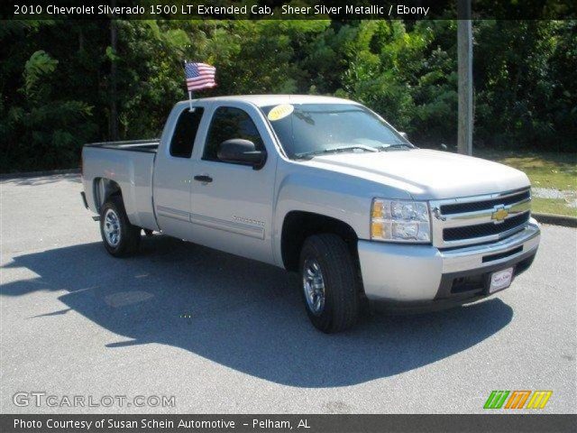 2010 Chevrolet Silverado 1500 LT Extended Cab in Sheer Silver Metallic