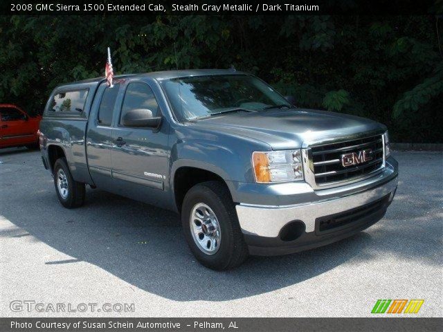 2008 GMC Sierra 1500 Extended Cab in Stealth Gray Metallic