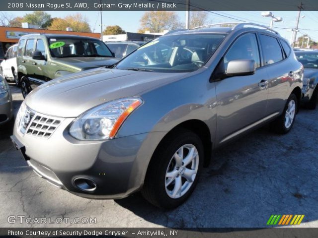 2008 Nissan Rogue SL AWD in Gotham Gray Metallic