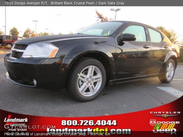 2010 Dodge Avenger R/T in Brilliant Black Crystal Pearl