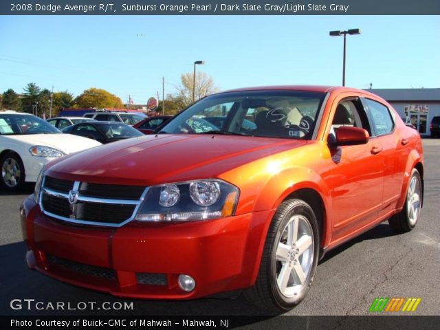 2008 Dodge Avenger R/T in Sunburst Orange Pearl