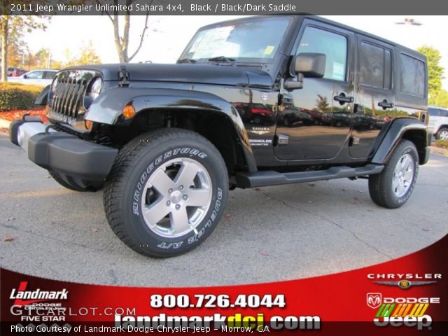 2011 Jeep Wrangler Unlimited Sahara 4x4 in Black