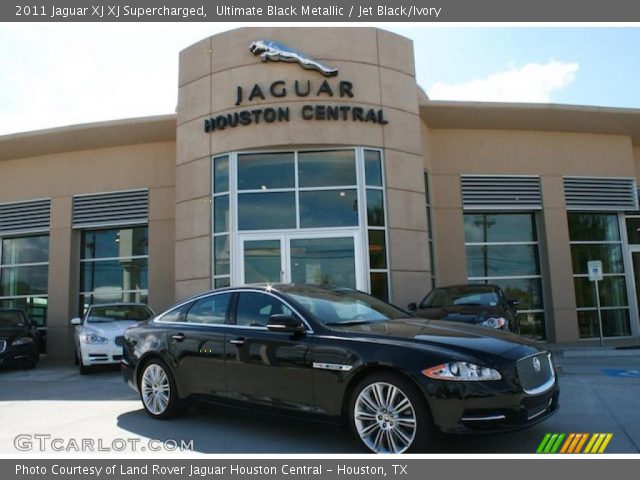 2011 Jaguar XJ XJ Supercharged in Ultimate Black Metallic