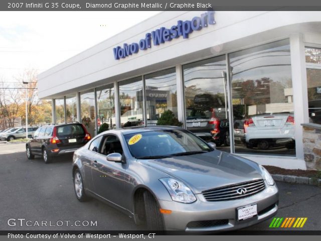 2007 Infiniti G 35 Coupe in Diamond Graphite Metallic