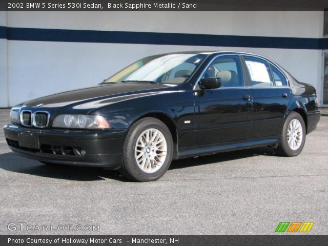 2002 BMW 5 Series 530i Sedan in Black Sapphire Metallic