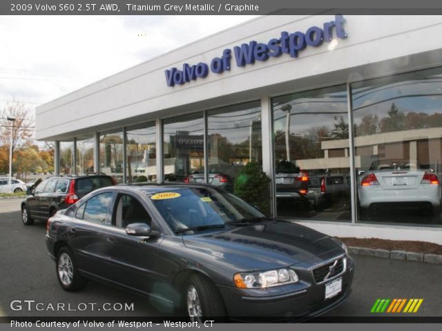 2009 Volvo S60 2.5T AWD in Titanium Grey Metallic