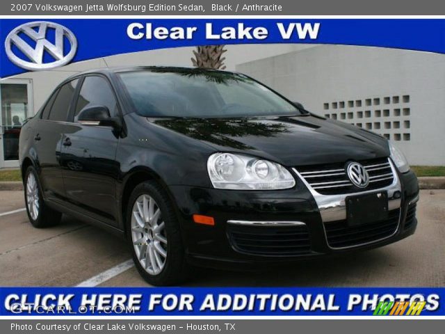 2007 Volkswagen Jetta Wolfsburg Edition Sedan in Black