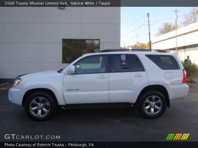 2008 Toyota 4Runner Limited 4x4 in Natural White
