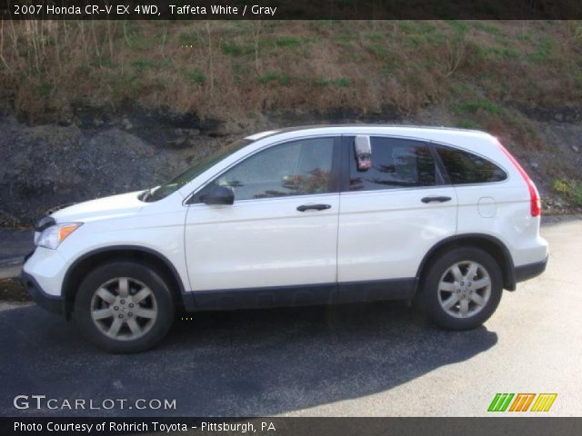 2007 Honda CR-V EX 4WD in Taffeta White