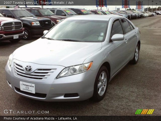 2007 Toyota Camry LE in Titanium Metallic