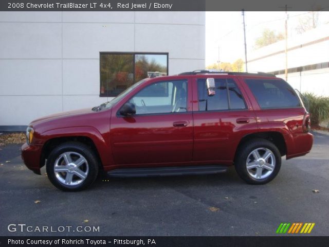 2008 Chevrolet TrailBlazer LT 4x4 in Red Jewel